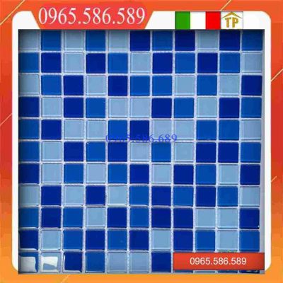 Gạch Mosaic thuỷ tinh hồ bơi ET-081