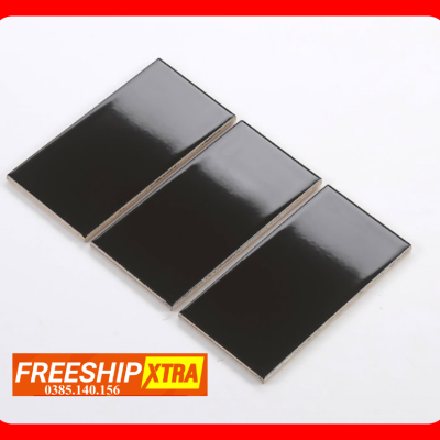 Gạch thanh 10x20 mosaic vát cạnh đen VIN12T05 - Ảnh 5