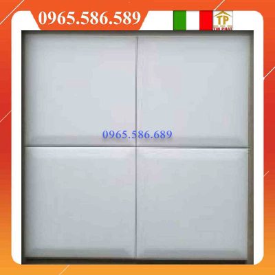 Gạch mosaic 15x15 cm trắng bóng vát cạnh VIN1511