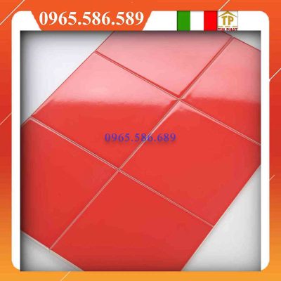 Gạch mosaic 15x15 cm đỏ VIN1502