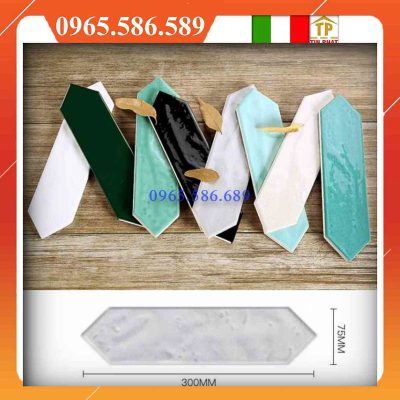 Gạch mosaic mũi tên xám VINMT03 - Ảnh 3