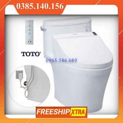 Bồn cầu 1 khối điện tử TOTO MS887RW6 XW