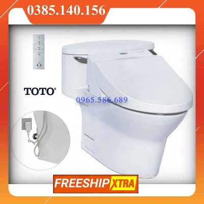 Bồn cầu 1 khối điện tử TOTO MS904W6 XW
