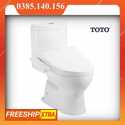 Bồn cầu Toto CS325DRW16 W điện tử 2 khối