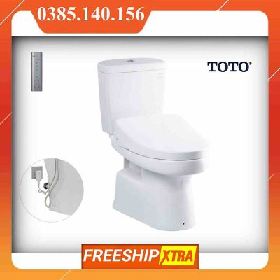 Bồn cầu Toto CS350DW11 W điện tử 2 khối