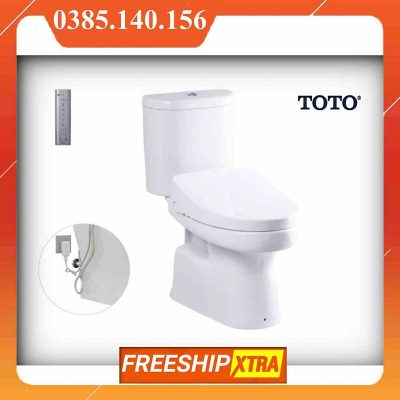 Bồn cầu Toto CS351DW11 W điện tử 2 khối