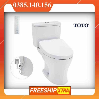 Bồn cầu Toto CS735DW11 XW điện tử 2 khối