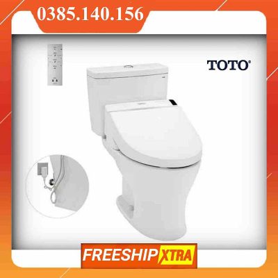 Bồn cầu Toto CS735DW6 XW điện tử 2 khối