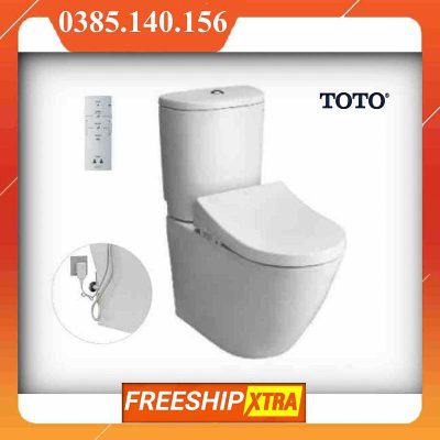 Bồn cầu Toto CS761DW8 XW 2 khối