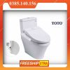 Bồn cầu Toto CS945DNW7 XW 2 khối điện tử