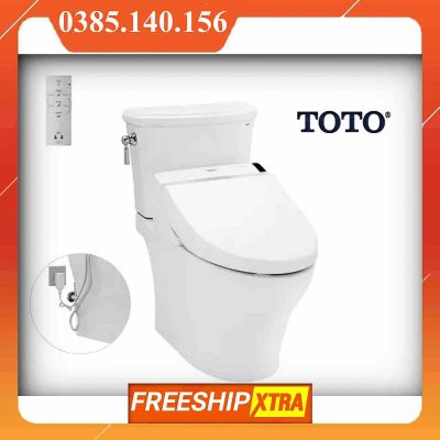 Bồn cầu Toto CS986GW6 XW 2 khối điện tử