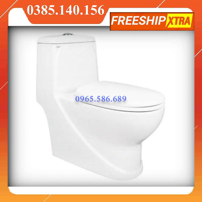 Bồn cầu 1 khối Viglacera V38