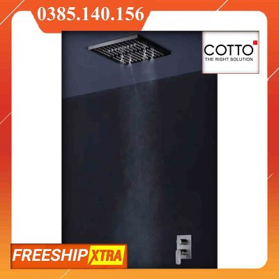 Sen Tắm đứng COTTO XPANO-DUO gắn trần Nóng Lạnh