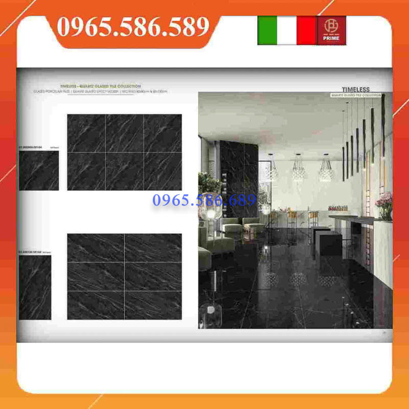 Gạch 80x80 và 60x120 thạch anh Prime 8184