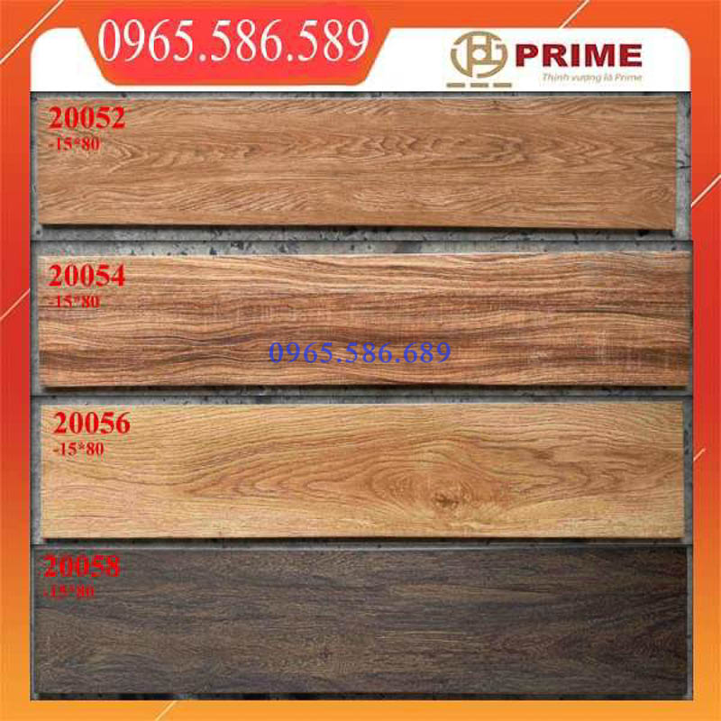 Gạch 15x80 Prime 20052-20054 vân gỗ