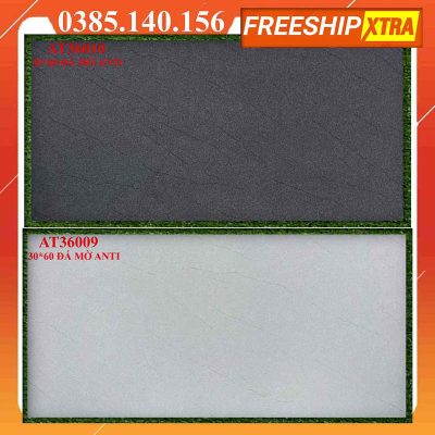 Gạch 30x60 Prime đá mờ xám MS36001-MS36002