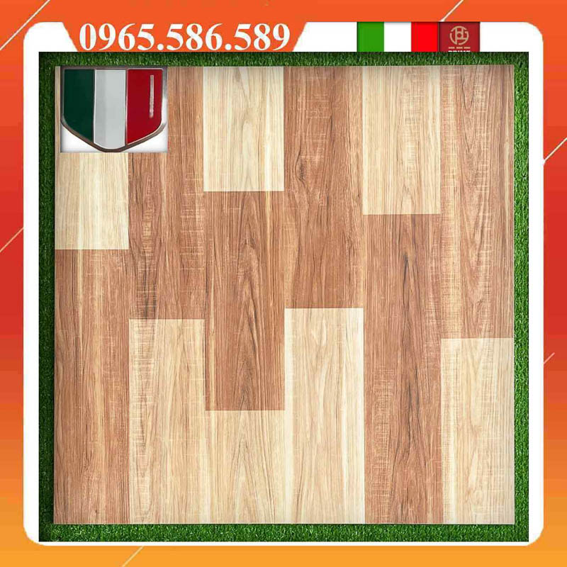 Gạch 60x60 vân gỗ bóng M6008