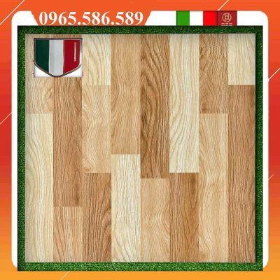 Gạch 60x60 vân gỗ bóng M6007