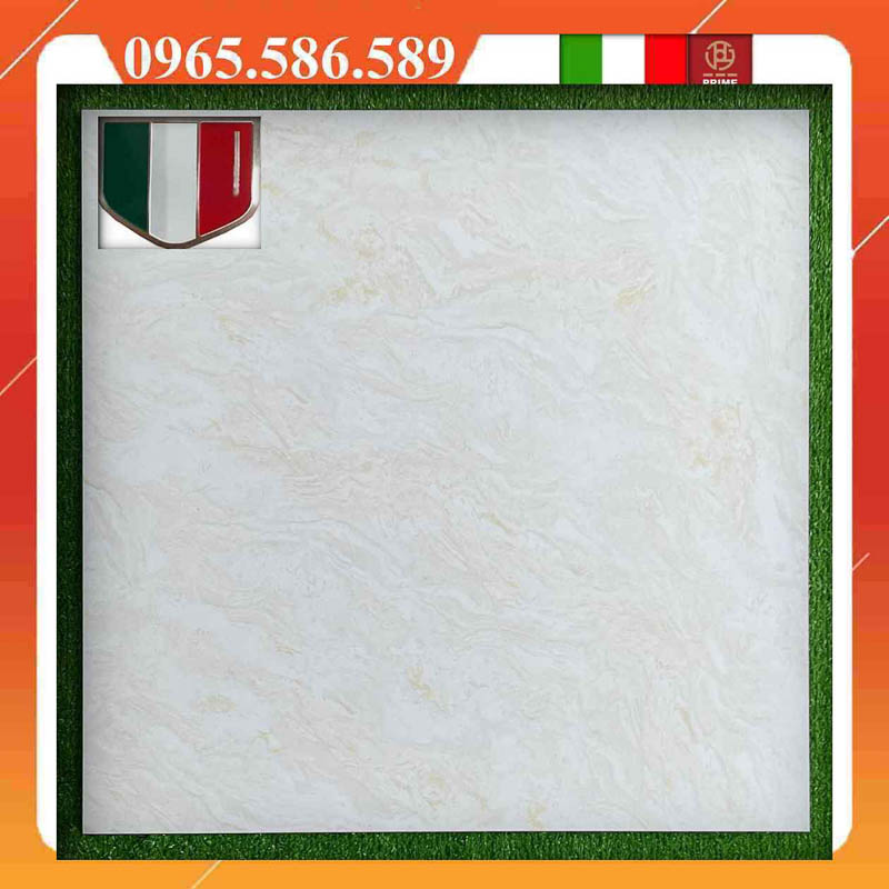 Gạch 60x60 vân mây màu vàng M6006