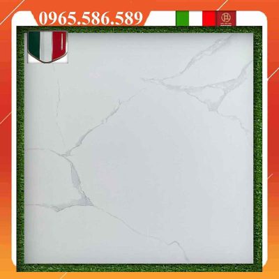 Gạch 80x80 marbal trắng xám calacata M8015