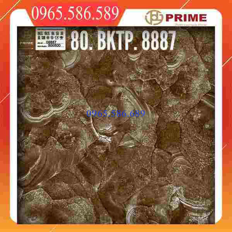 Gạch 80x80 Prime 8887 vân đá Marbal