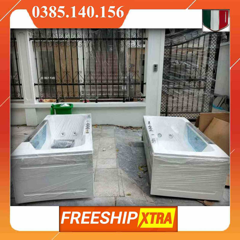 Bồn tắm nằm dài massage - Ảnh 9