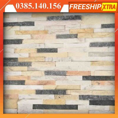 Đá ghép 3 màu kích thước 10x50