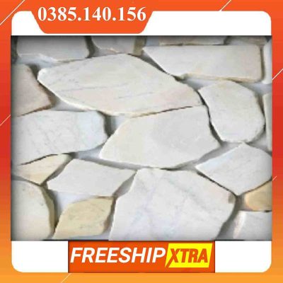 Đá rối trắng quay đóng bao