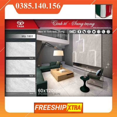 Gạch 60x120 Fushita-1801 màu xám