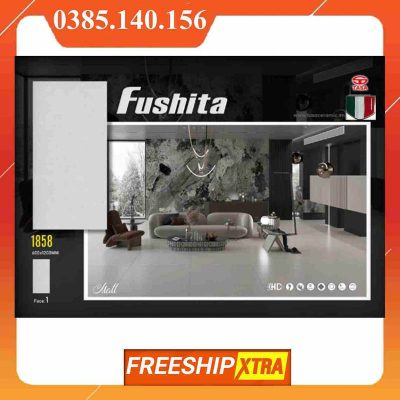 Gạch 60x120 Fushita-1858 đá mờ xám bê tông