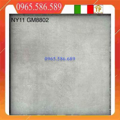 Alternative view of Gạch 80x80 Eurotile Viglacera NY11-GM-8802 đá mờ xám nhạt