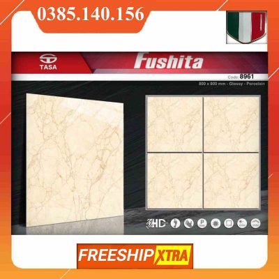 Gạch 80x80 Fushita 8961 màu vàng