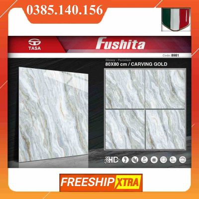 Gạch 80x80 Fushita 8981 màu xám