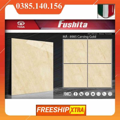Gạch 80x80 Fushita 8985 màu vàng