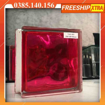 Gạch kính lấy sáng VAC-053 màu hồng
