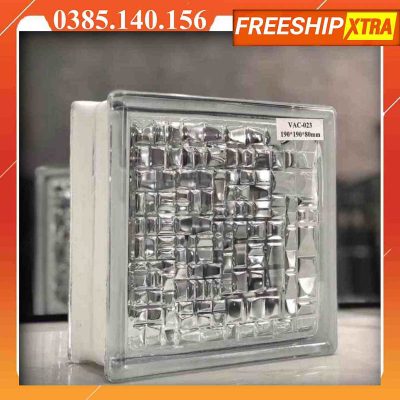 Gạch kính mosaic lấy sáng hoạ tiết khảm