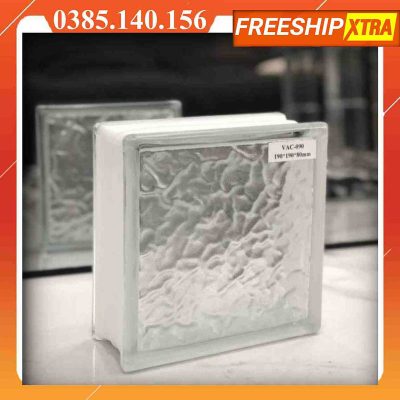 Gạch kính bông tuyết Ice Shadow lấy sáng