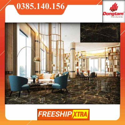 Gạch Đồng Tâm 60120LANGBIANG007-FP-H màu đen vân cam