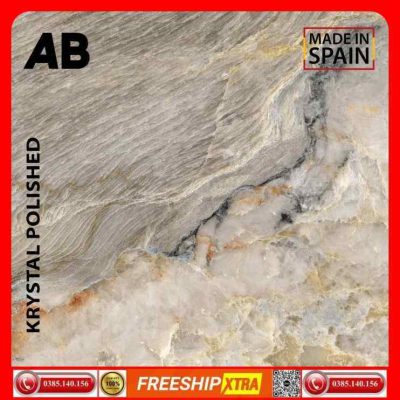 Gạch Italy 120x120 AB PANEL ANIKSA vân đá marbal tự nhiên