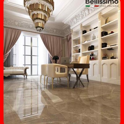 Alternative view of Gạch Italy 120x120 SANCHIS HOME PULPIS LUX đá nâu tia chớp xám