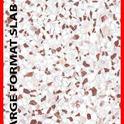 Alternative view of Gạch Italy 120x280 IMPRONTA CHARM PINK LAP vân Terrazzo màu hồng