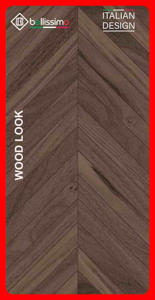 Gạch Italy 60x120 BELLISSIMO BL126W2 vân gỗ xương cá - Ảnh 2