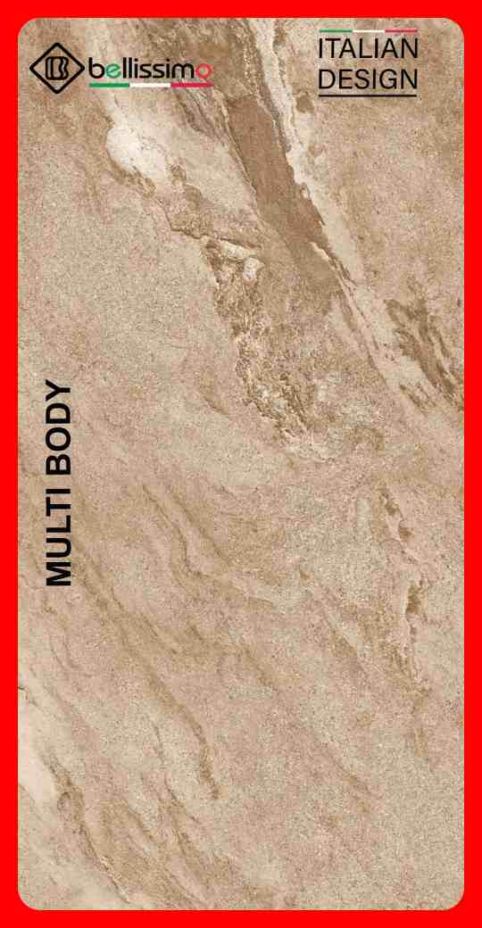 Gạch Italy 60x120 BELLISSIMO C121J85P vân mây màu nâu - Ảnh 2