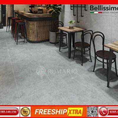 Gạch Italy 60x120 ROMARIO V126J973 mờ mịn màu xám