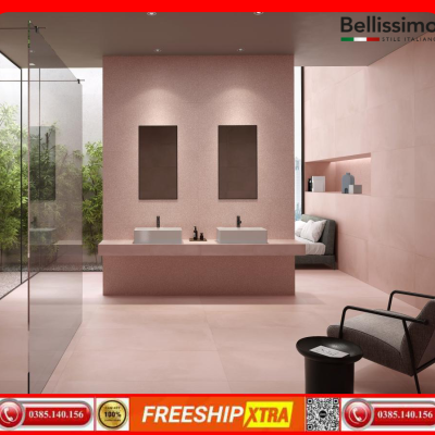 Gạch Italy 75x150 FLORINA-FL157G7 màu kem xà cừ mờ mịn