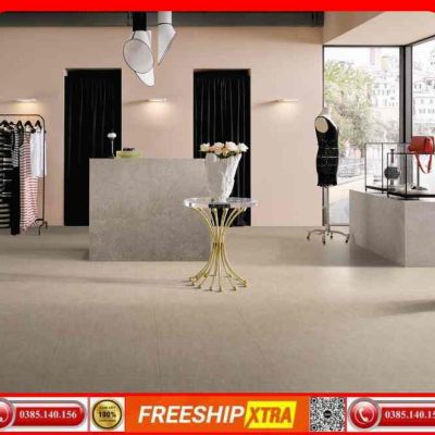 Gạch 60x60 Eurotile Granite Đan Vi-DAV-H04 màu nâu kem
