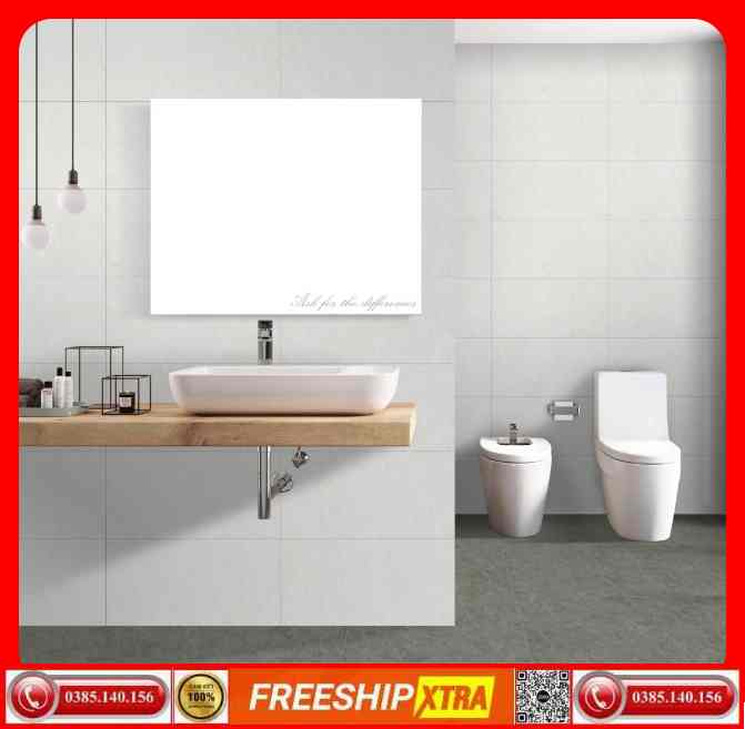 Gạch 30x60 Eurotile Thạch Khuê THK-G01 màu xám mờ mịn
