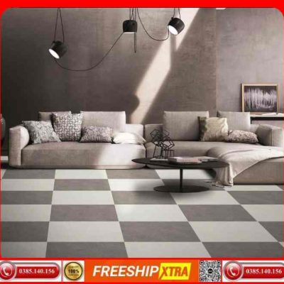 Alternative view of Gạch 60x60 Eurotile Granite An Cư ANC-H03 xám xi măng