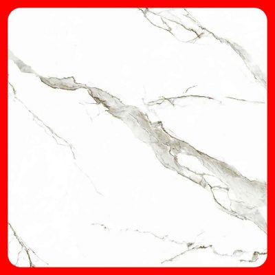 Gạch 80x80 Eurotile Chiêu Phong SIG-P8806 màu trắng vân xám calacata