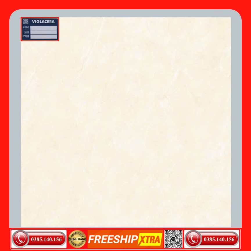 Gạch 60x60 Eurotile TB6703-ATP vàng kem bóng